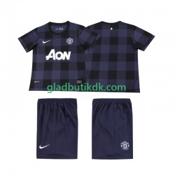 Udebane Trøje Manchester United Retro 2013 2014 K/Æ Børn(+Shorts)