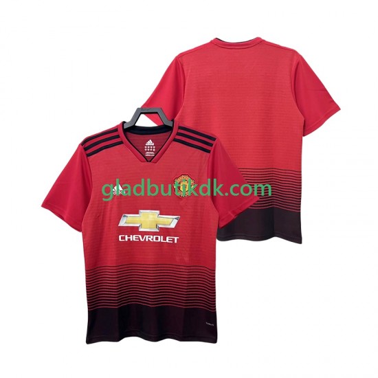 Hjemmebane Trøje Manchester United Retro 2018 2019 K/Æ Mænd