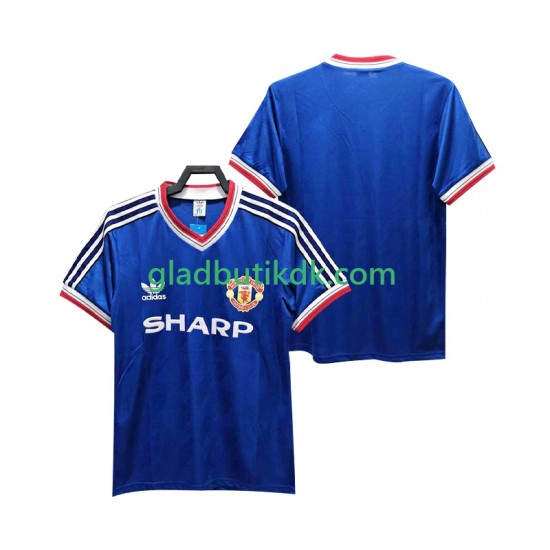 3. Valg Trøje Manchester United Retro 1986 1988 K/Æ Mænd