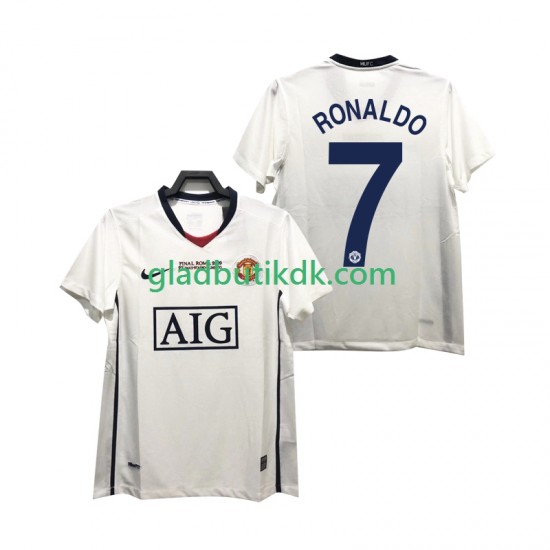 Udebane Trøje Manchester United Ronaldo 7 Retro Champions League 2008 2009 K/Æ Mænd