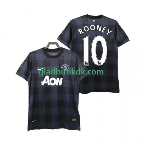 Udebane Trøje Manchester United Rooney 10 Retro 2013 2014 K/Æ Mænd