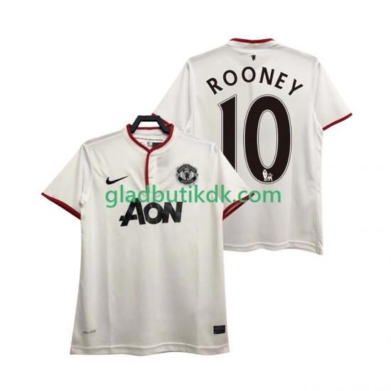 3. Valg Trøje Manchester United Rooney 10 Retro 2013 2014 K/Æ Mænd