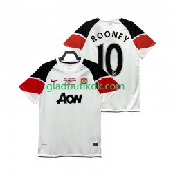 3. Valg Trøje Manchester United Rooney 10 Retro Champions League 2011 2012 K/Æ Mænd