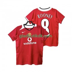 Hjemmebane Trøje Manchester United Rooney 8 Retro 2005 2006 K/Æ Mænd