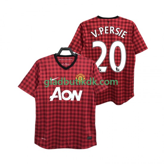 Hjemmebane Trøje Manchester United V PERSIE 20 Retro 2012 2013 K/Æ Mænd