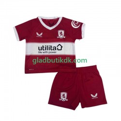 Hjemmebane Trøje Middlesbrough 2025-2026 K/Æ Børn(+Shorts)