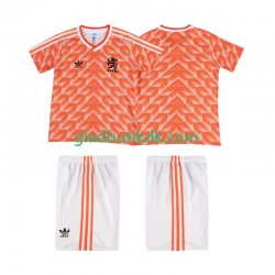 Hjemmebane Trøje Holland Retro 1988 K/Æ Børn(+Shorts)