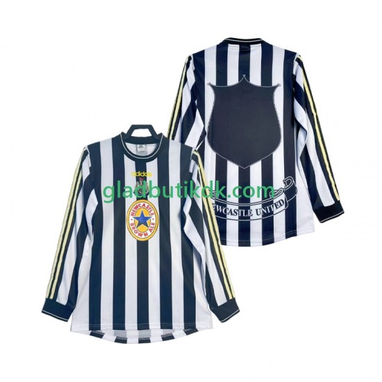 Hjemmebane Trøje Newcastle United Retro 1997 1999 L/Æ Mænd
