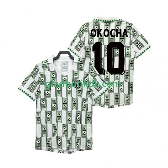 Udebane Trøje Nigeria OKOCHA 10 Retro 1994 K/Æ Mænd