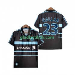 3. Valg Trøje Olympique de Marseille Gallas 23 Retro 1999 2000 K/Æ Mænd
