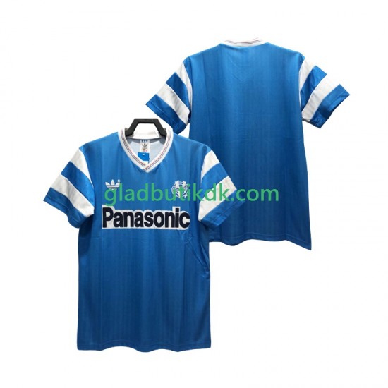 Udebane Trøje Olympique de Marseille Retro 1990 K/Æ Mænd