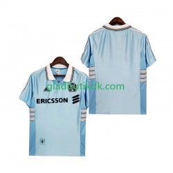 Udebane Trøje Olympique de Marseille Retro 1998 1999 K/Æ Mænd
