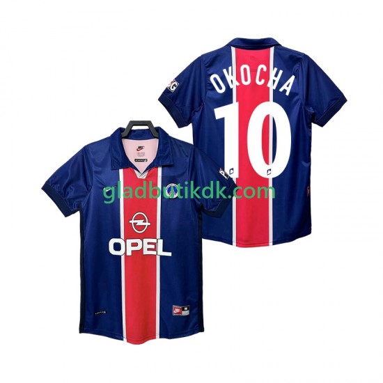 Hjemmebane Trøje Paris Saint-Germain OKOCHA 10 Retro 1998 1999 K/Æ Mænd