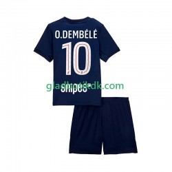 Hjemmebane Trøje Paris Saint-Germain Ousmane Dembele 10 2025-2026 K/Æ Børn(+Shorts)