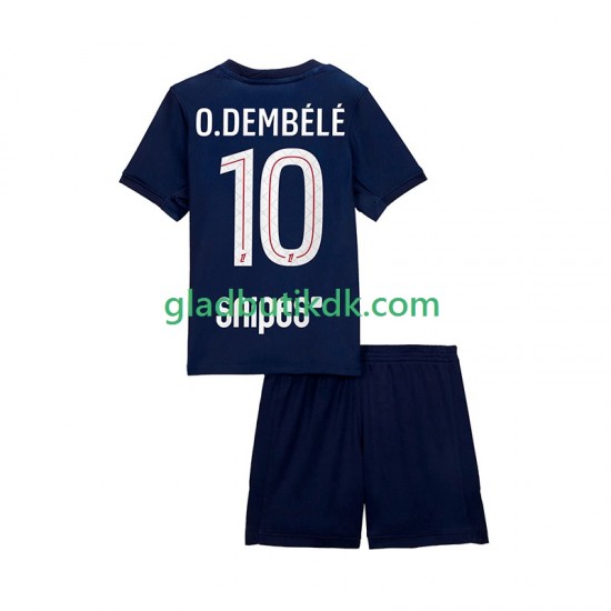 Hjemmebane Trøje Paris Saint-Germain Ousmane Dembele 10 2025-2026 K/Æ Børn(+Shorts)