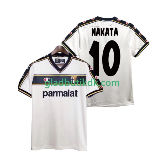Udebane Trøje Parma NAKATA 10 Retro 2002 2003 K/Æ Mænd