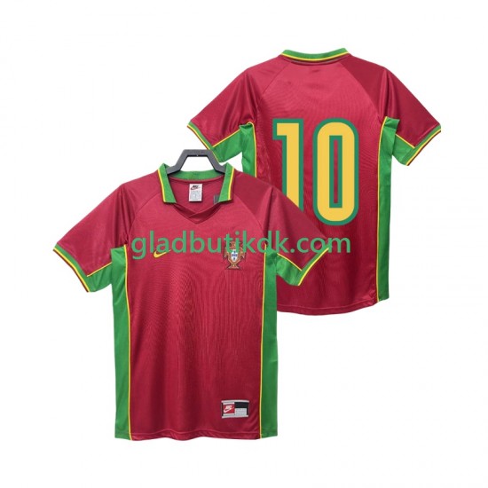 Hjemmebane Trøje Portugal 10 Retro 1998 K/Æ Mænd