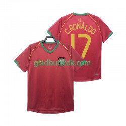 Hjemmebane Trøje Portugal Crstiano Ronaldo 17 Retro 2006 K/Æ Mænd