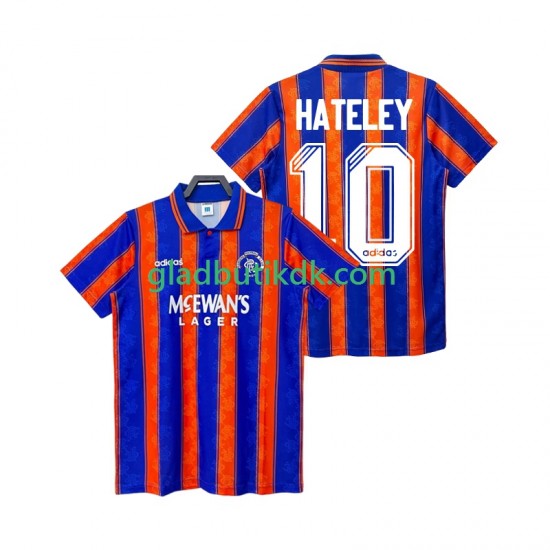 Udebane Trøje Rangers HATELEY 10 Retro 1993 1994 K/Æ Mænd