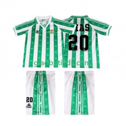 Hjemmebane Trøje Real Betis Tomas Olias 20 Retro 1996 1997 K/Æ Børn(+Shorts)