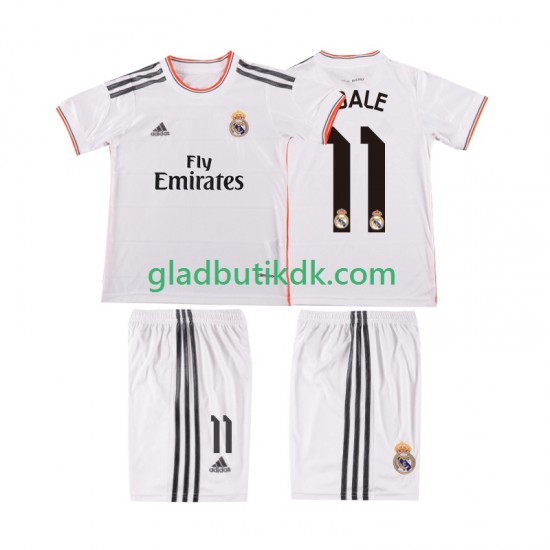 Hjemmebane Trøje Real Madrid BALE 11 Retro 2013 2014 K/Æ Børn(+Shorts)