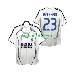 Hjemmebane Trøje Real Madrid BECKHAM 23 Retro 2006 2007 K/Æ Mænd