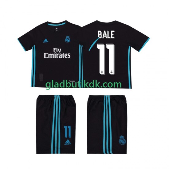 Udebane Trøje Real Madrid Bale 11 Retro 2017 2018 K/Æ Børn(+Shorts)