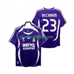 Udebane Trøje Real Madrid Beckham 23 Retro 2006 2007 K/Æ Mænd
