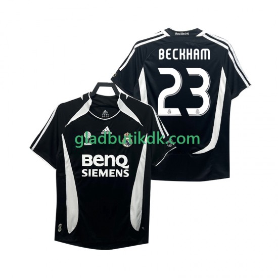 3. Valg Trøje Real Madrid Beckham 23 Retro 2006 2007 K/Æ Mænd