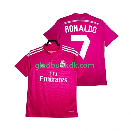 Udebane Trøje Real Madrid Cristiano Ronaldo 7 Retro 2014 2015 K/Æ Mænd
