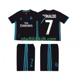Udebane Trøje Real Madrid Cristiano Ronaldo 7 Retro 2017 2018 K/Æ Børn(+Shorts)