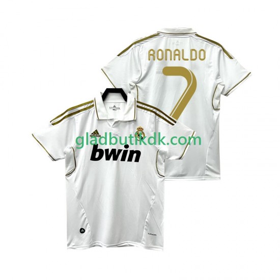 Hjemmebane Trøje Real Madrid Cristiano Ronaldo 7 Retro 2011 2012 K/Æ Mænd