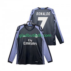 3. Valg Trøje Real Madrid Cristiano Ronaldo 7 Retro 2016 2017 L/Æ Mænd