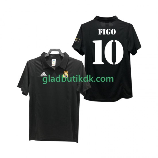 Udebane Trøje Real Madrid FIGO 10 Retro 2002 2003 K/Æ Mænd
