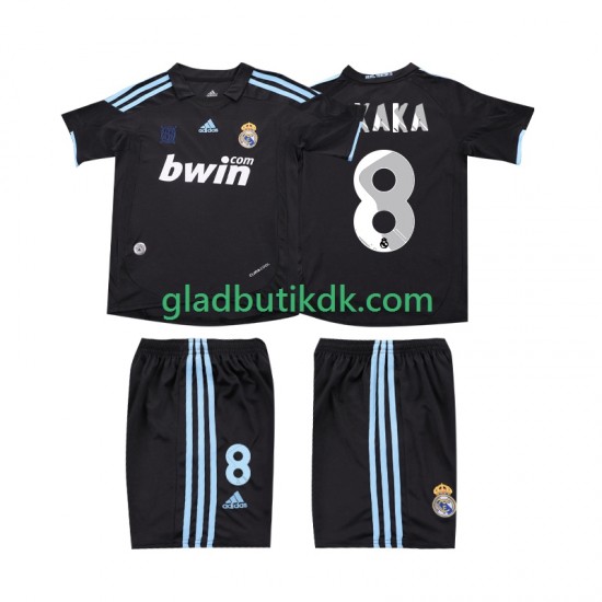 Udebane Trøje Real Madrid KAKA 8 Retro 2009 2010 K/Æ Børn(+Shorts)
