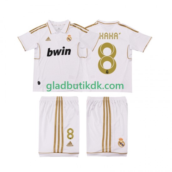 Hjemmebane Trøje Real Madrid KAKA 8 Retro 2011 2012 K/Æ Børn(+Shorts)