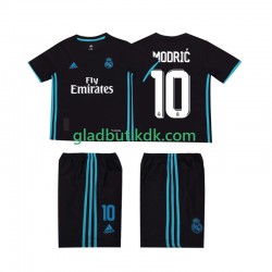 Udebane Trøje Real Madrid Modric 10 Retro 2017 2018 K/Æ Børn(+Shorts)