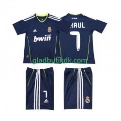 Udebane Trøje Real Madrid PAUL 7 Retro 2010 2011 K/Æ Børn(+Shorts)