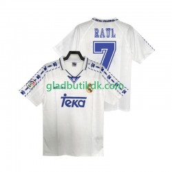 Hjemmebane Trøje Real Madrid RAUL 7 Retro 1996 1997 K/Æ Mænd