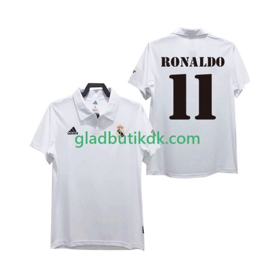 Hjemmebane Trøje Real Madrid RONALDO 11 Retro 2002 2003 K/Æ Mænd