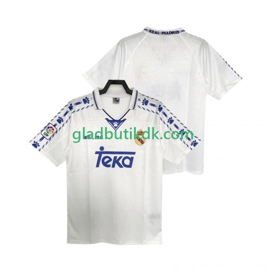 Hjemmebane Trøje Real Madrid Retro 1996 1997 K/Æ Mænd