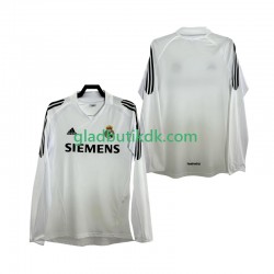 Hjemmebane Trøje Real Madrid Retro 2005 2006 L/Æ Mænd
