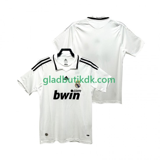Hjemmebane Trøje Real Madrid Retro 2008 2009 K/Æ Mænd