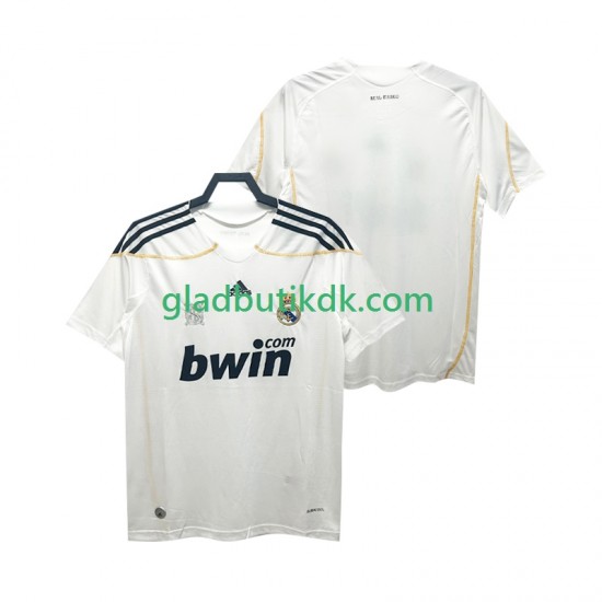 Hjemmebane Trøje Real Madrid Retro 2009 2010 K/Æ Mænd