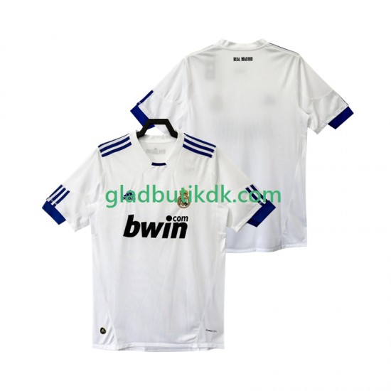 Hjemmebane Trøje Real Madrid Retro 2010 2011 K/Æ Mænd