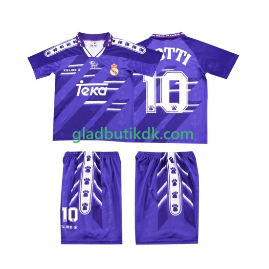 Udebane Trøje Real Madrid TOTTI 10 Retro 1994 1996 K/Æ Børn(+Shorts)