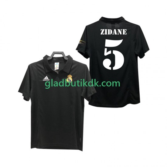 Udebane Trøje Real Madrid ZIDANE 5 Retro 2002 2003 K/Æ Mænd