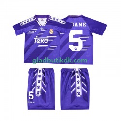 Udebane Trøje Real Madrid ZIDANE 5 Retro 1994 1996 K/Æ Børn(+Shorts)