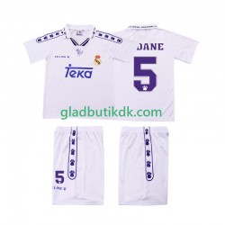 Hjemmebane Trøje Real Madrid ZIDANE 5 Retro 1994 1996 K/Æ Børn(+Shorts)