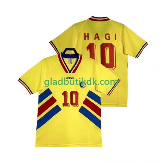 Hjemmebane Trøje Rumænien Hagi 10 Retro 1994 K/Æ Mænd